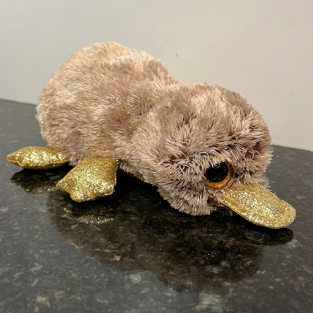 TY Beanie Boos Perry the Brown Platypus 6 Inch (Dark Brown Version). No …